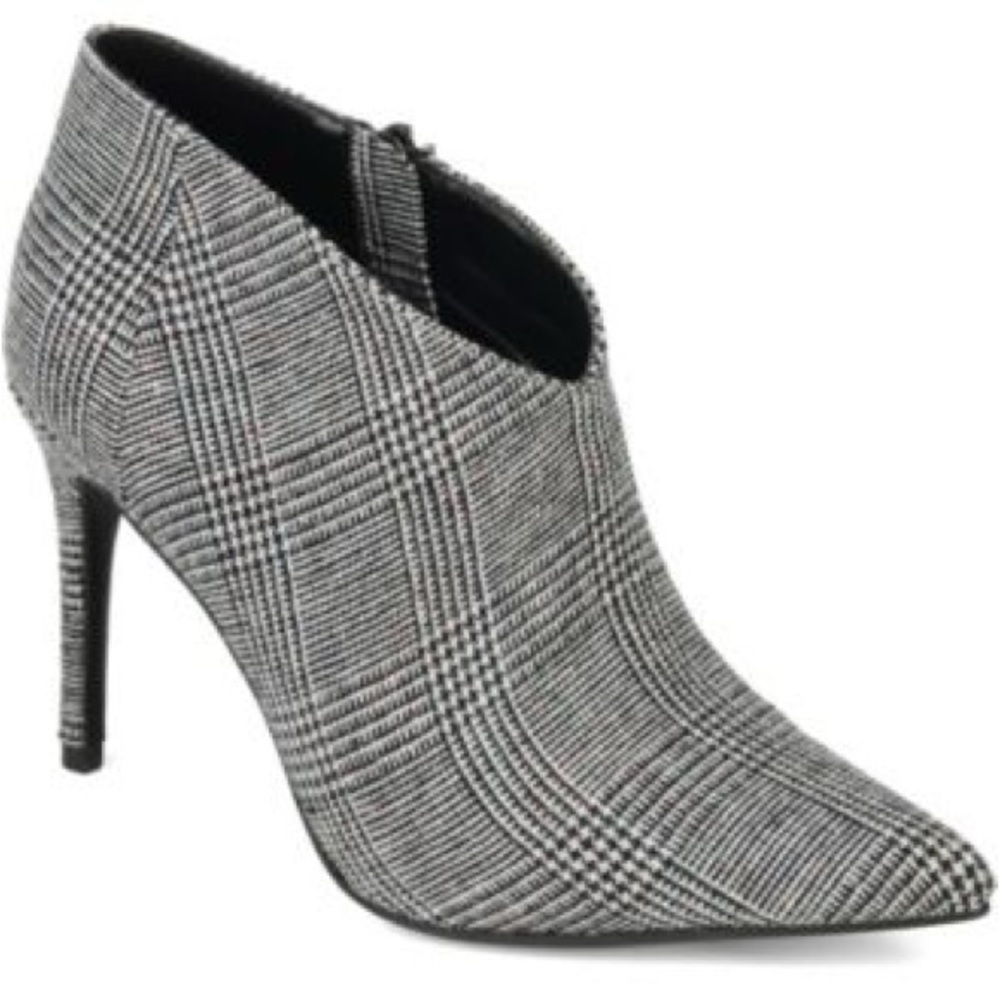 Plaid Ankle Bootie Journey Collection